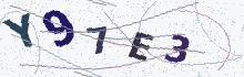 A verification image containing five letters and numbers